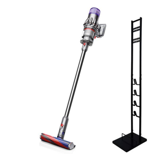 Dyson Digital Slim Fluffy SV18 輕量無線吸塵器- 銀灰+ 贈機架| 蝦皮購物