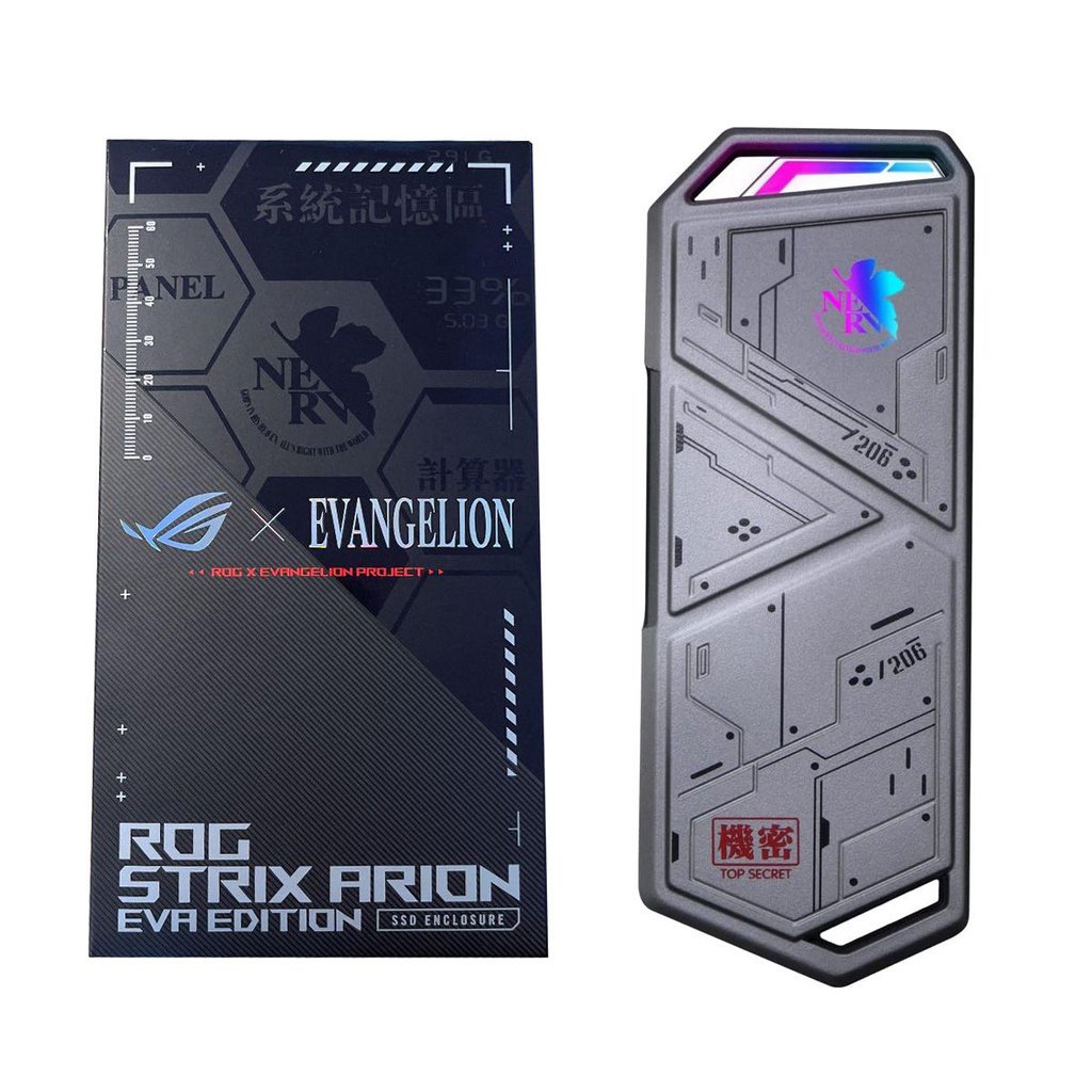 品質保證華碩ASUS ROG Strix Arion EVA 福音戰士限定版M.2 NVMe SSD