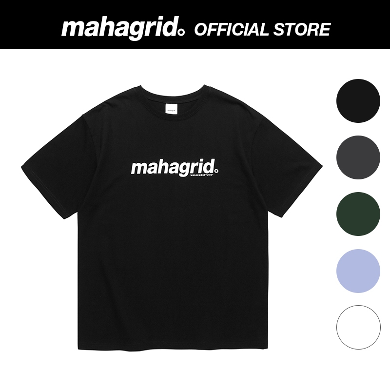 MAHAGRID] 基本款Logo短袖T恤| 蝦皮購物