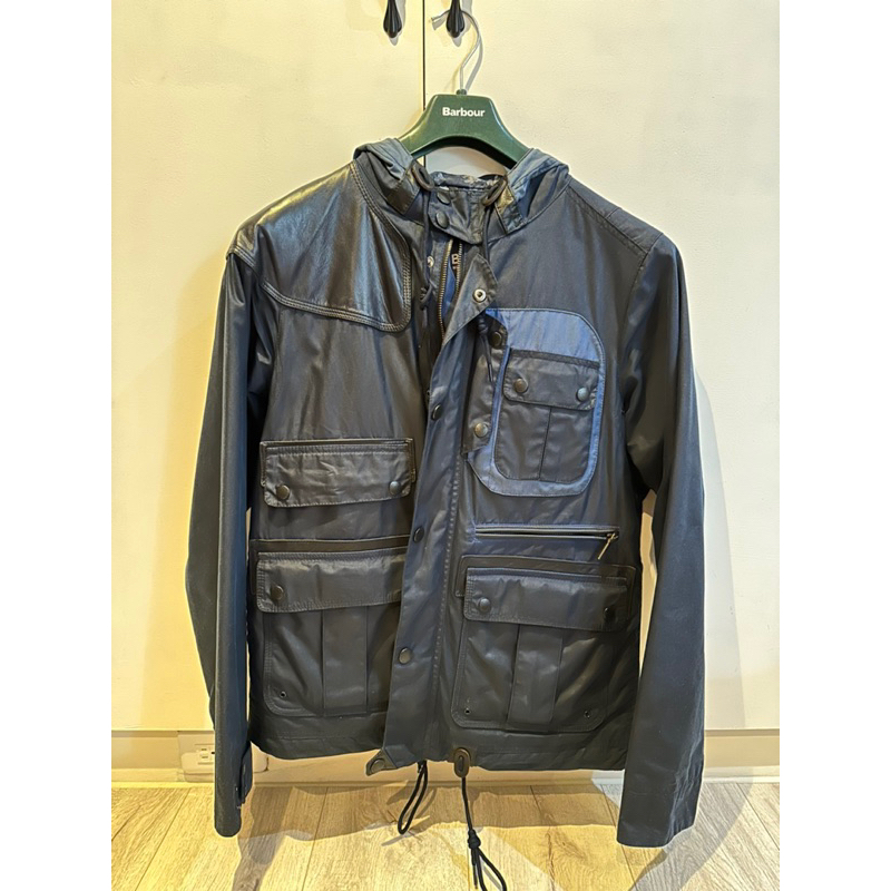 Barbour white mountaineering parka deals