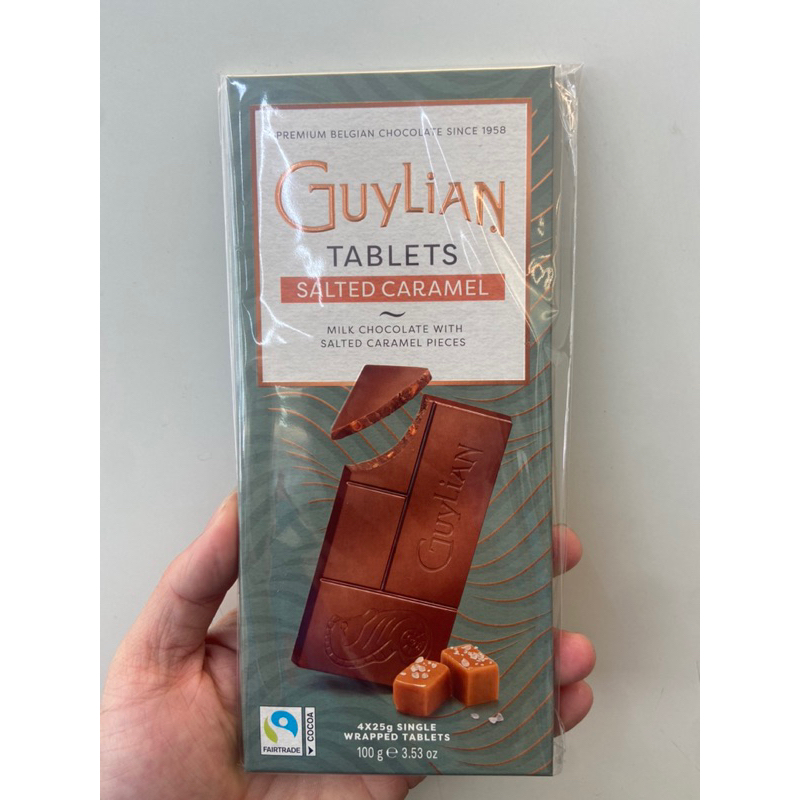 Guylian Milk Chocolate with Salted Caramel Bar - 3.53 oz