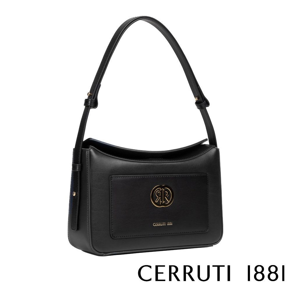 Cerruti 1881】頂級義大利小牛皮肩背包CEBA05636M 限量2折全新專櫃展示