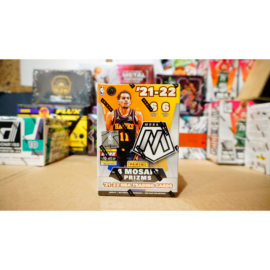 Concon小舖* 整箱拆優惠多2021-22 Panini Mosaic NBA Blaster 手雷