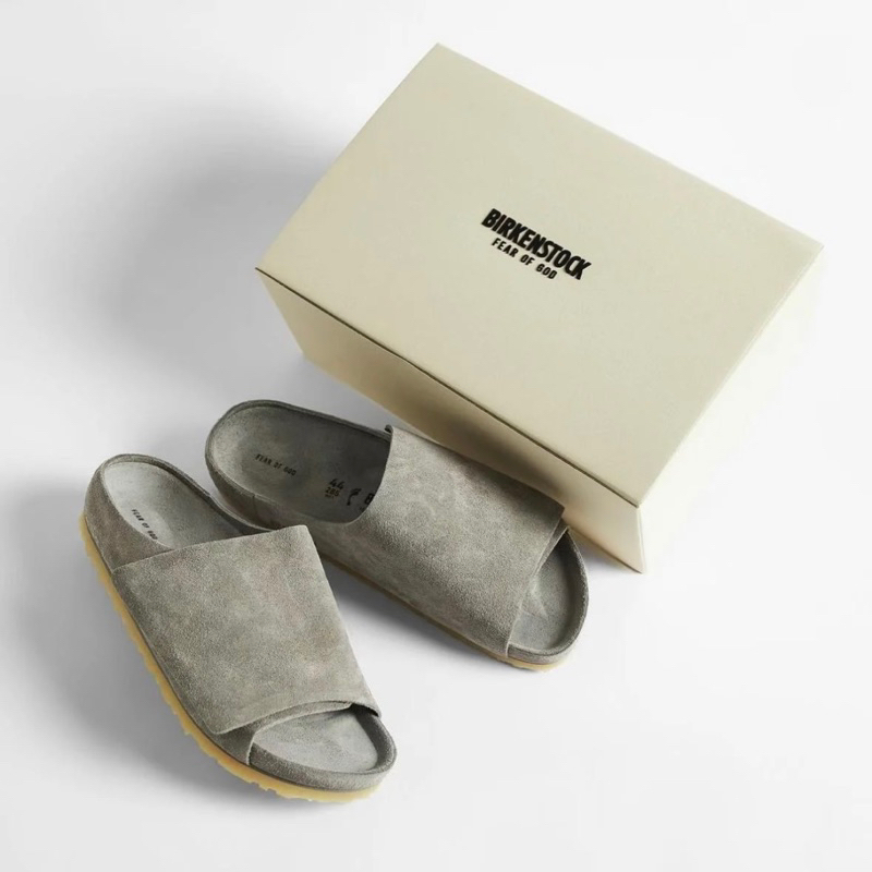 J.V Select】Fear of God x Birkenstock 1774 Sandals 麂皮拖鞋| 蝦皮購物