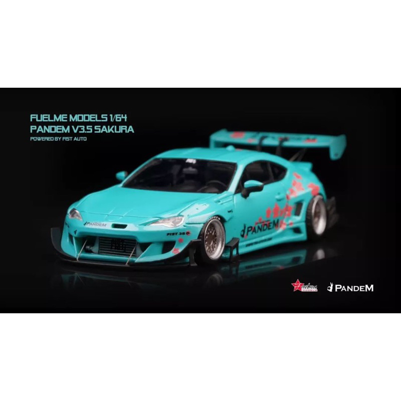 FuelMe 富美1/64 Toyota 86 PANDEM V3.5 Sakura 火箭兔櫻花塗裝| 蝦皮購物