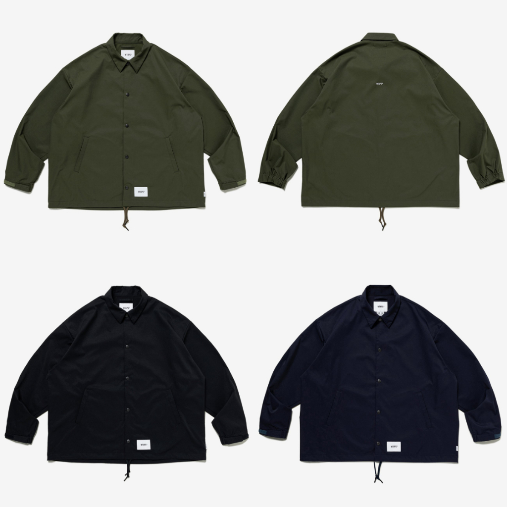 WTAPS 232TQDT-JKM01 CHIEF JACKETサイズ03 WTAPS ダブルタップス コーチジャケット 232TQDT-JKM01 CHIEF
