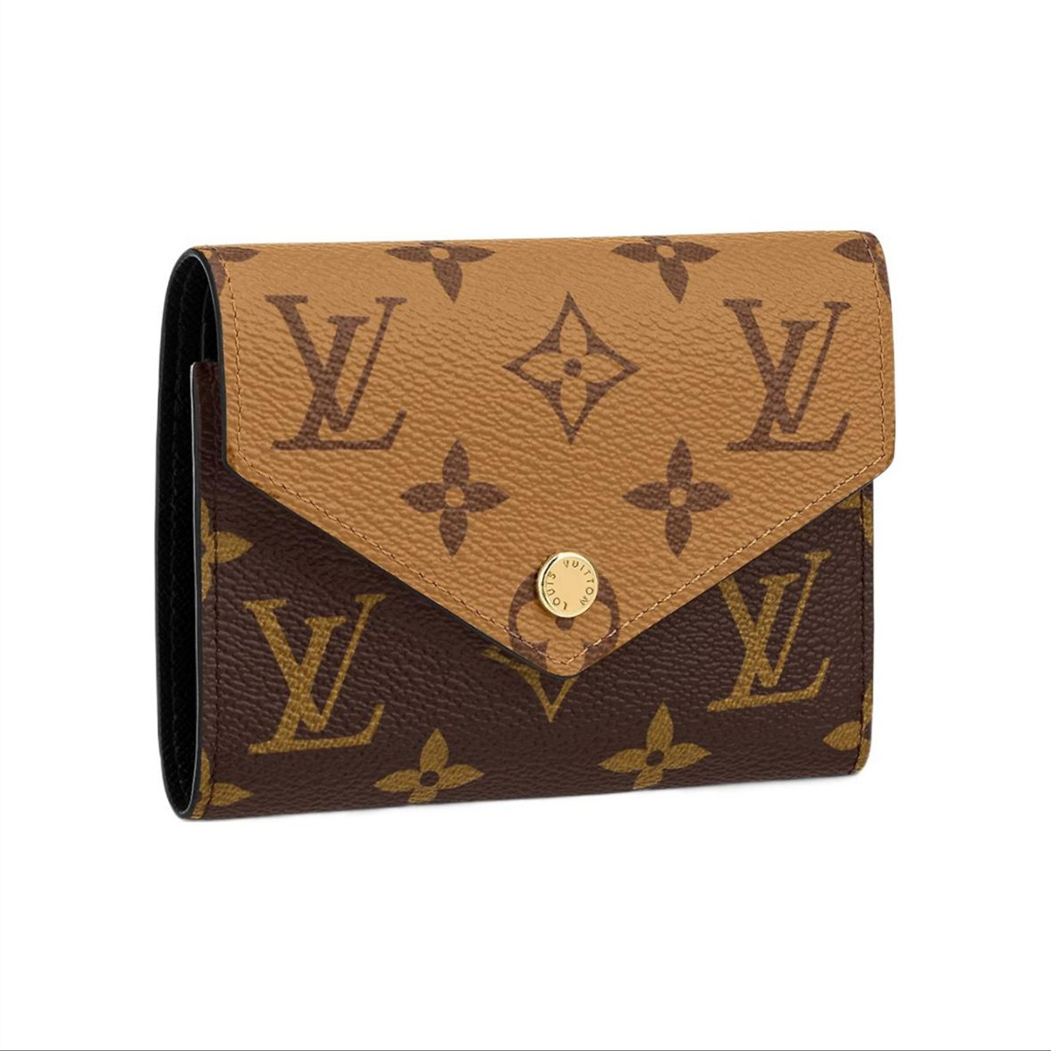 Louis Vuitton M82111 LV x YK Victorine Wallet, Brown, One Size