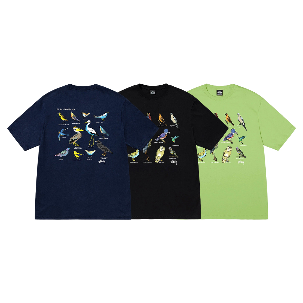 stussy CALIFORNIA BIRDS TEE 23ss | hornnes.no