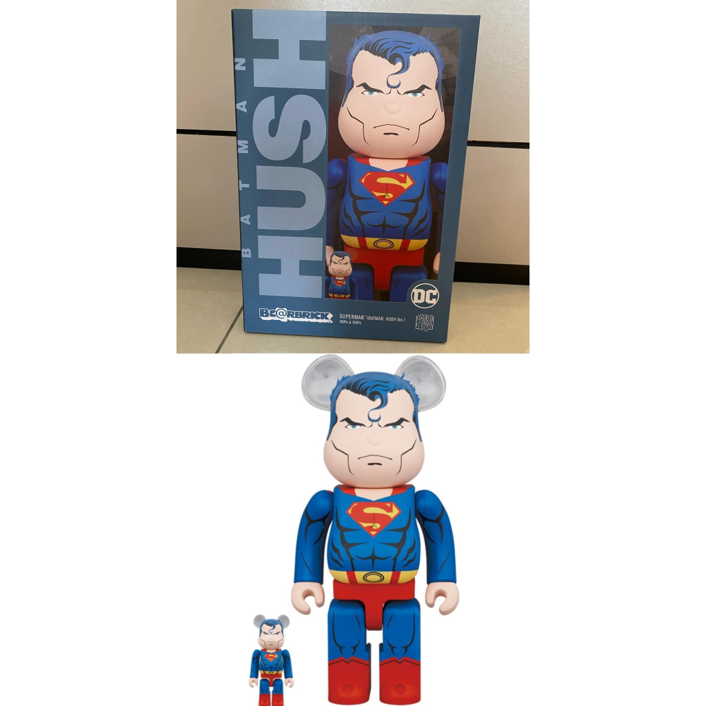 BE@RBRICK SUPERMAN BATMAN1000％未使用 商品は100%正規品 おもちゃ