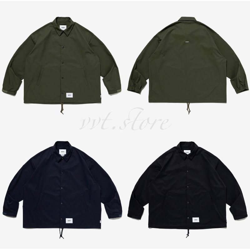 WTAPS 23ss CHIEF JACKET POLY TWILL SIGN 応談送料無料 メンズ