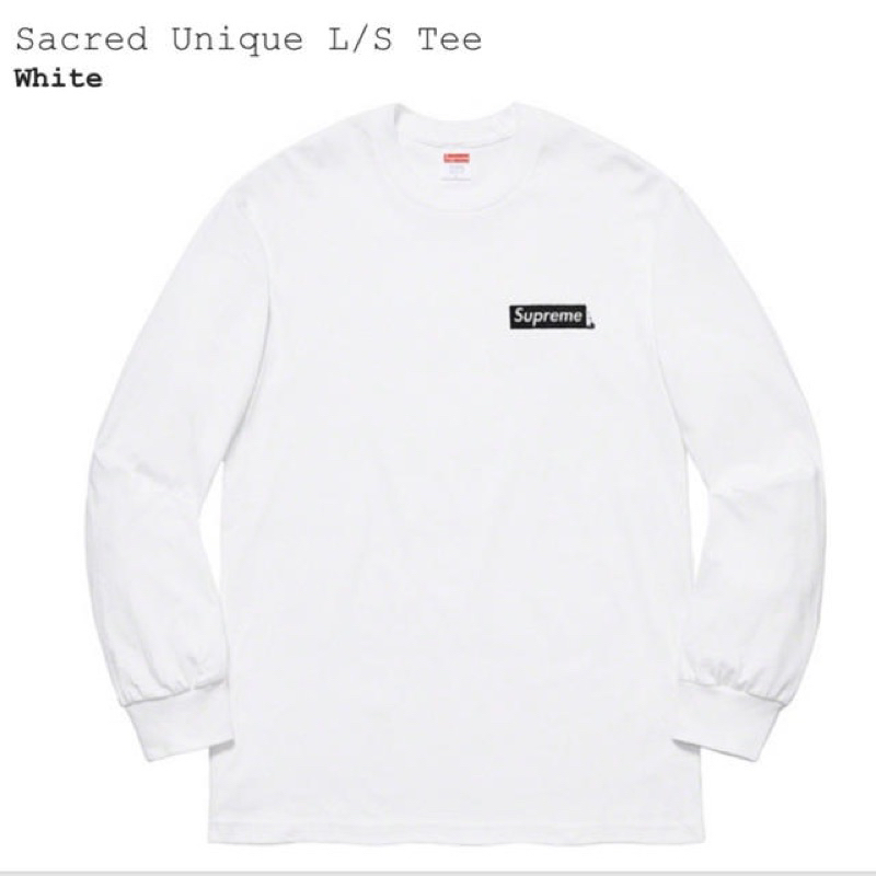 Supreme Sacred Unique L/S Tee 黒M-