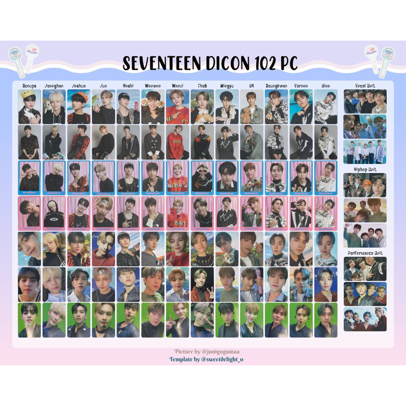 SEVENTEEN トレカ DICON まとめ売り 102枚 受付終了】SEVENTEEN写真集 Dicon vol.12『My Choice is