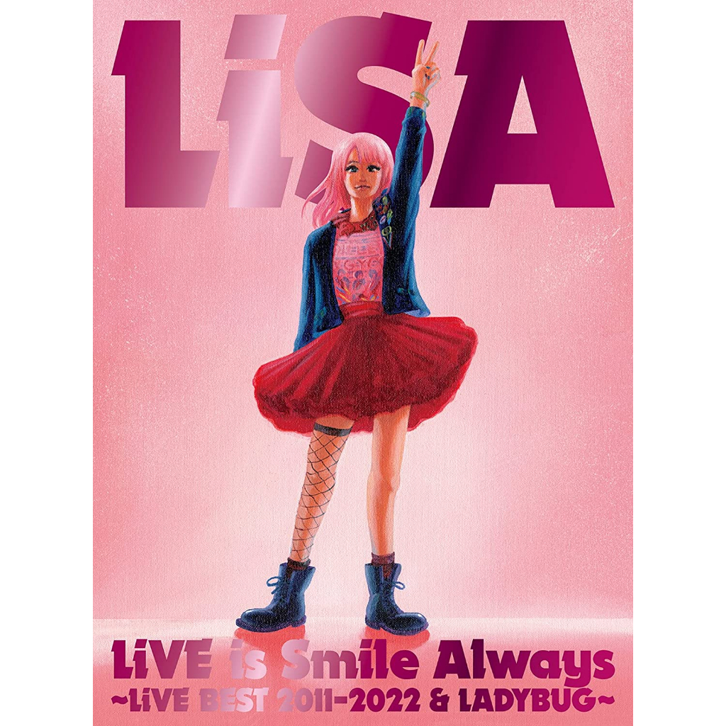 日版代購LISA☆LiVE is Smile Always～LiVE BEST 2011-2022 & LADYBUG 