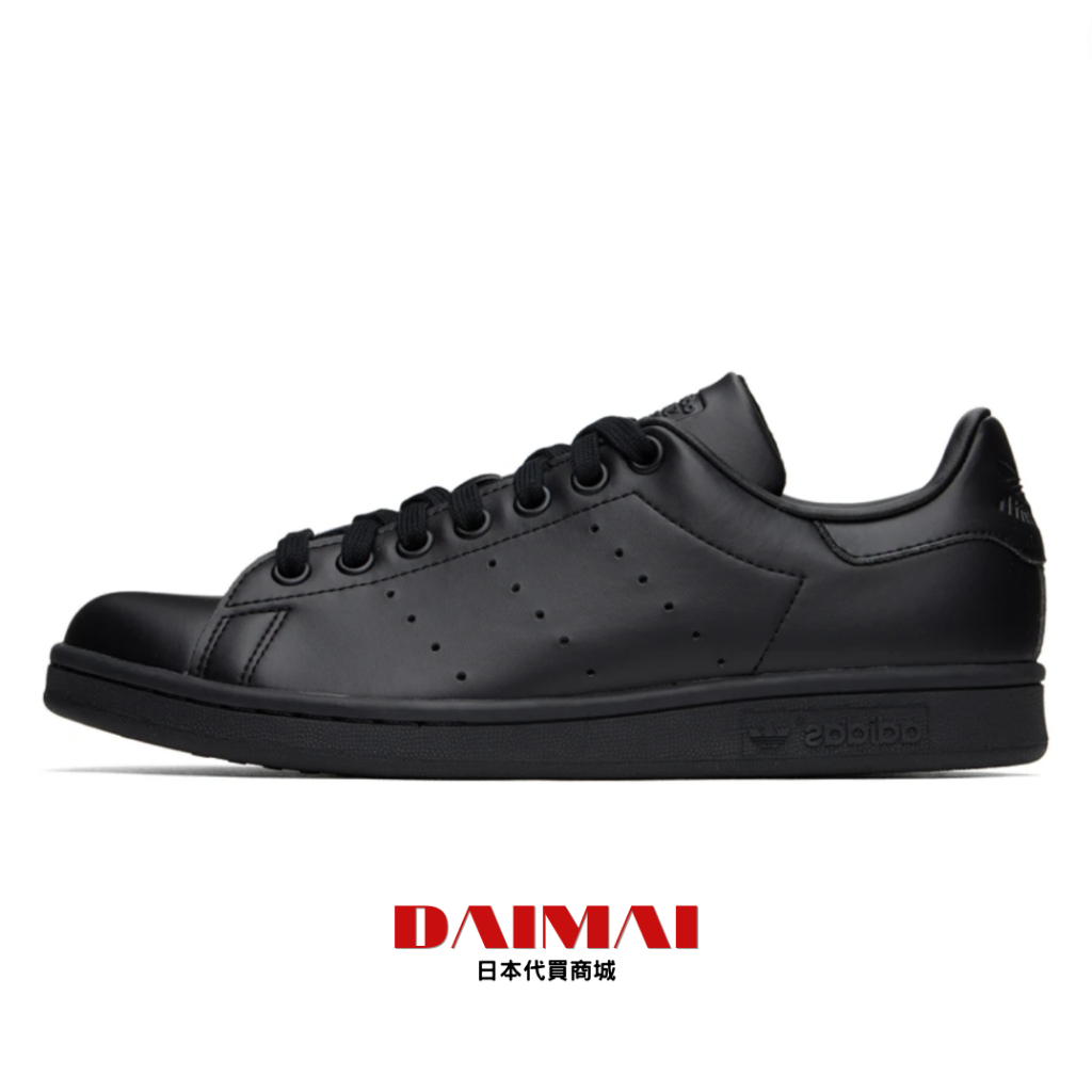 Adidas Stan Smith 全黑黑色黑魂史密斯工作鞋皮革男鞋女鞋學生鞋休閒百