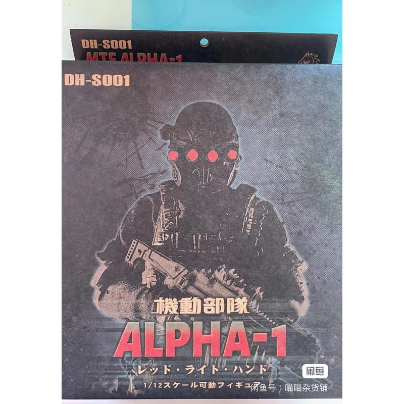 DH-S001 機動部隊Alpha-1 レッド・ライト・ハンド 「SCP財団シリーズ