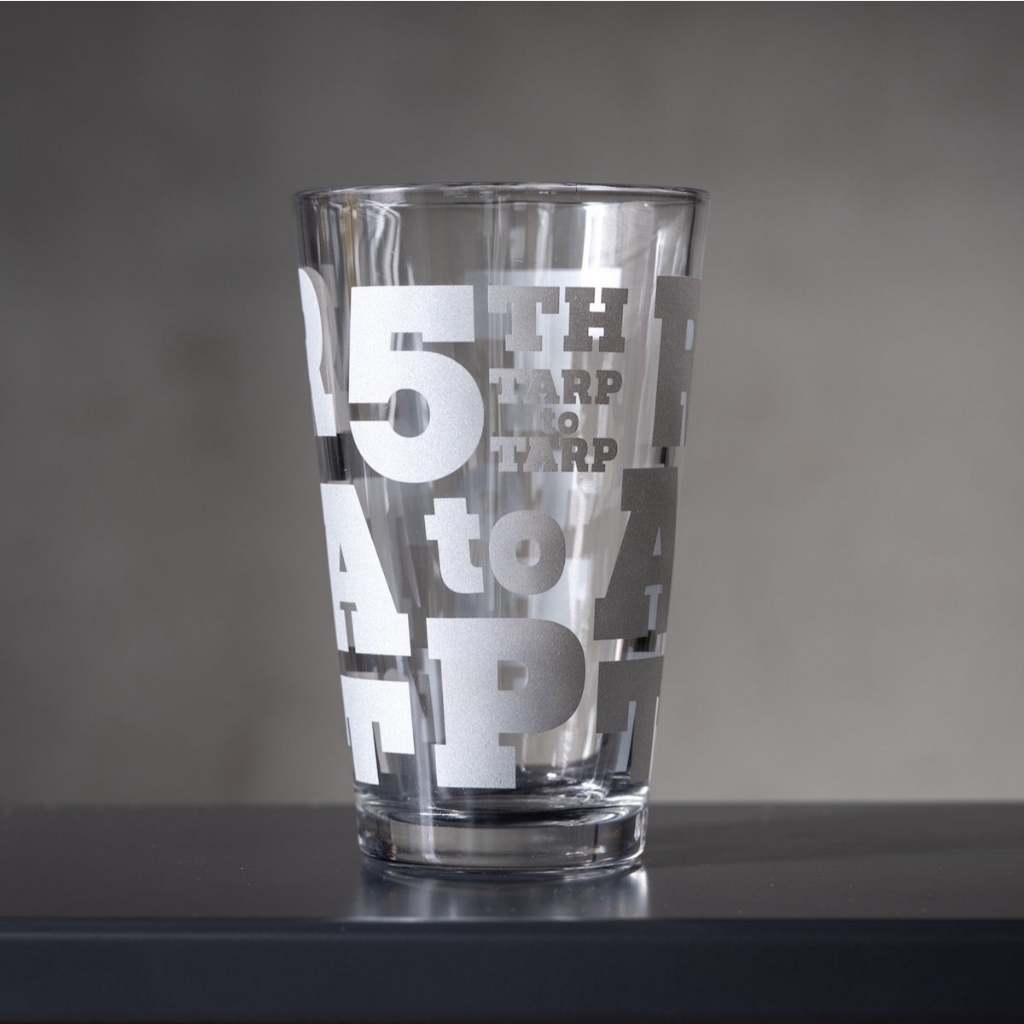 TARP GLASS 菊地延@B印MARKET TARPtoTARP B印MARKET（B印マーケット）【別注】菊地延@B印MARKET / TARP GLASS