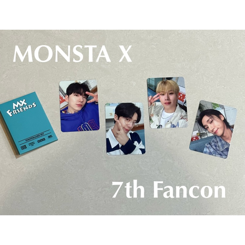 MONSTA X 2023 七期Fancon 飯控小卡基賢亨元周憲IM 拆售現貨| 蝦皮購物