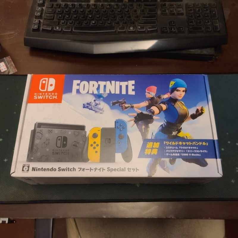 任天堂Switch Fortnite 特別版主機電力加強版| 蝦皮購物