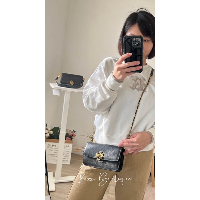 Tory Burch Britten woc wallet on chain tb