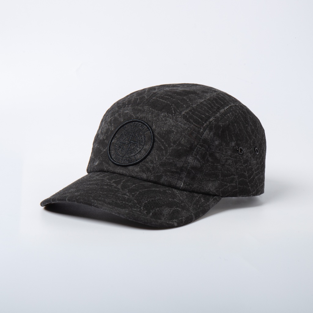 WEARCOME 】SUPREME x STONE ISLAND CAMP CAP 現貨五分割棒帽蜘蛛網 