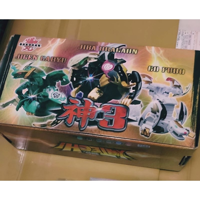 ［中古］爆丸 爆Tech BTA-17 神3 Bakugan