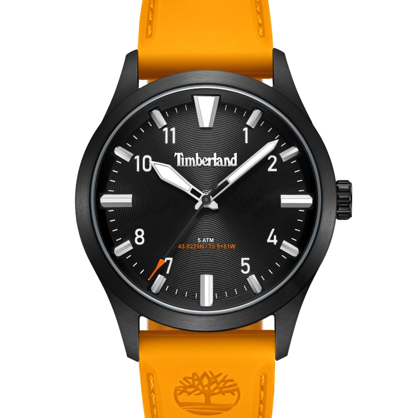 Timberland orange clearance watch