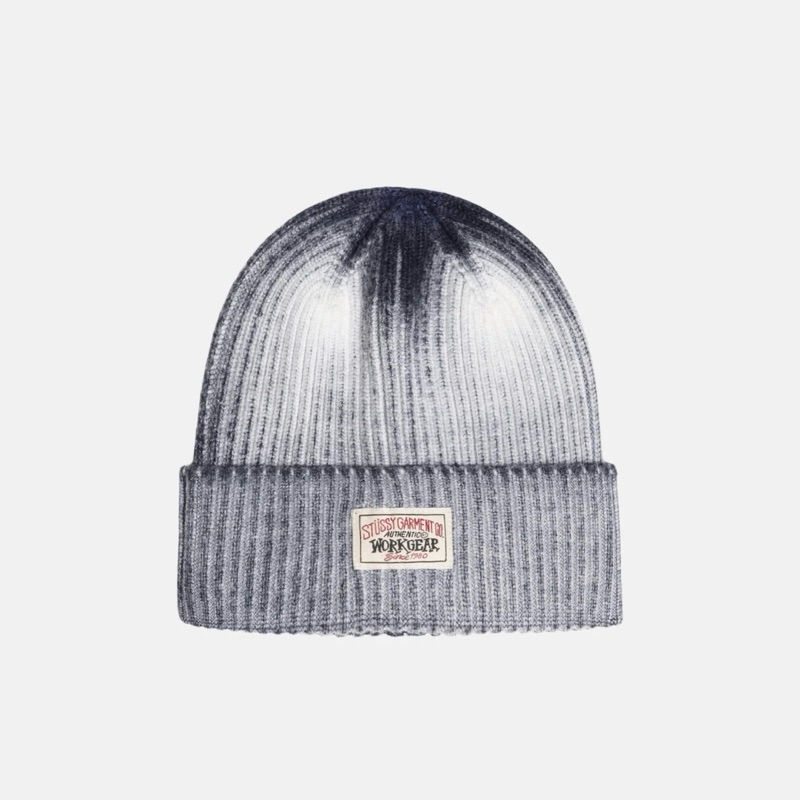 {Nobody} STÜSSY CUFF BEANIE WORKGEAR SPRAY