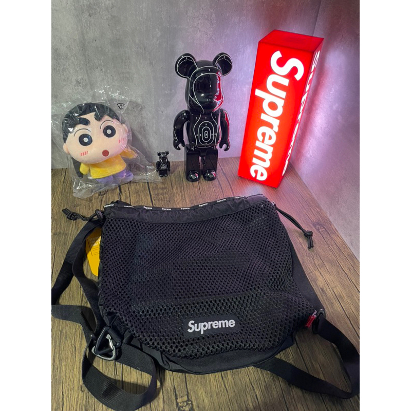 Supreme 23SS Mesh Small Backpack 洞洞後背包小黑色| 蝦皮購物