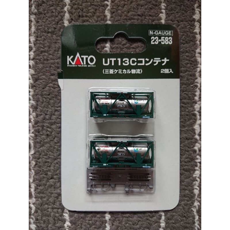 KATO 23-583【a】UT13C液槽貨櫃(三菱化學物流)2個入N規鐵道模型| 蝦皮購物