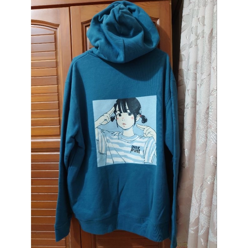 OVER PRINT HOODIE CREW SWEAT 限定 古塔つみ-