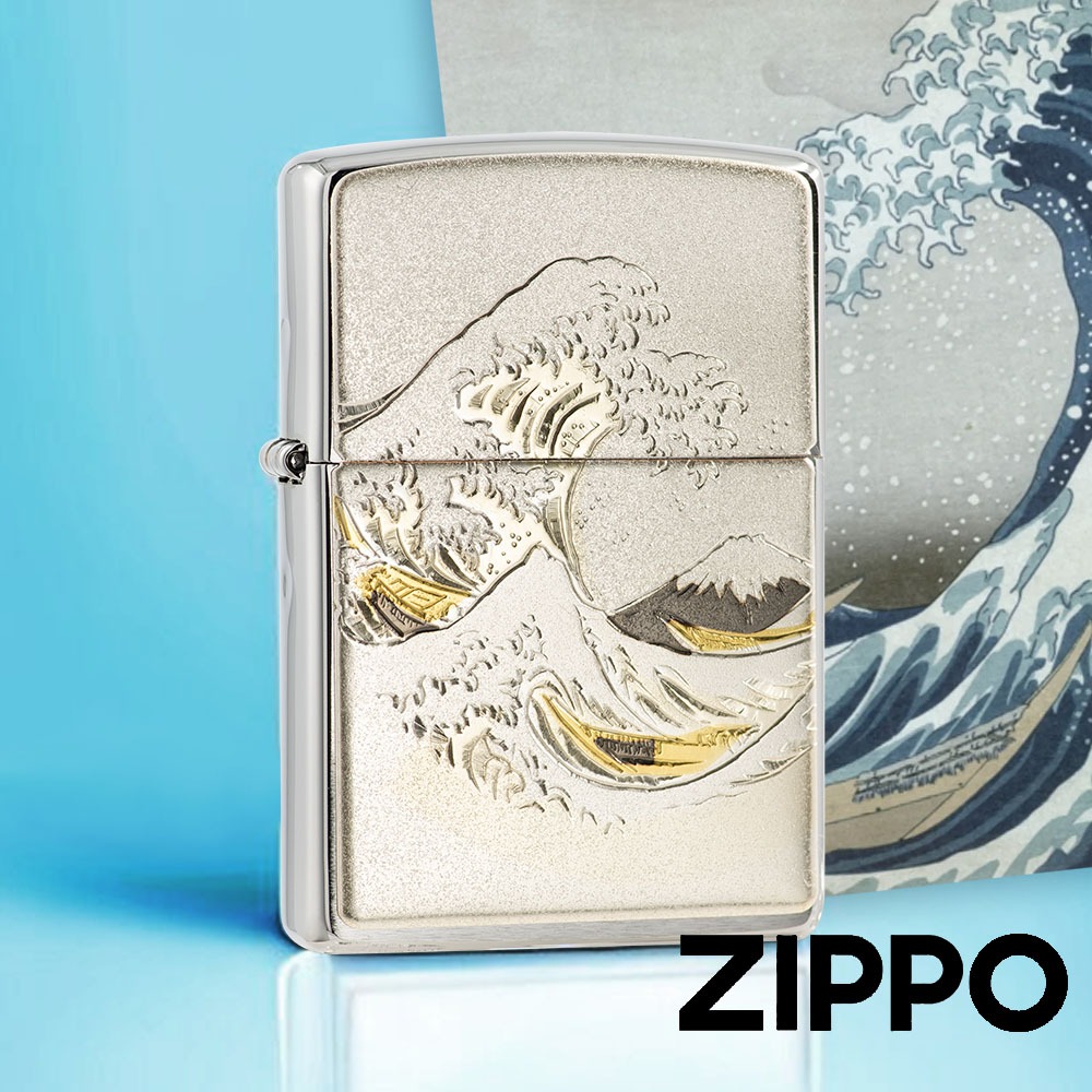 ZIPPO 日本傳統風格-財寶船防風打火機日本設計官方正版現貨限量禮物