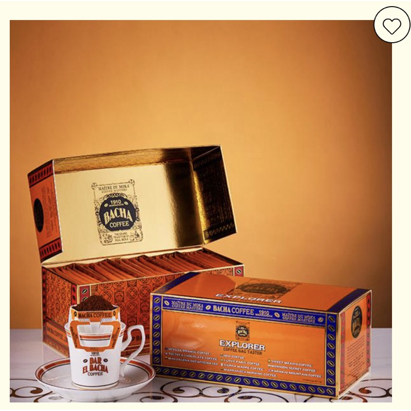 Bacha Coffee アソートコーヒーギフトボックス 25袋、紅茶セット